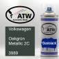 Preview: Volkswagen, Oakgrün Metallic 2C, 3989: 400ml Sprühdose, von ATW Autoteile West.